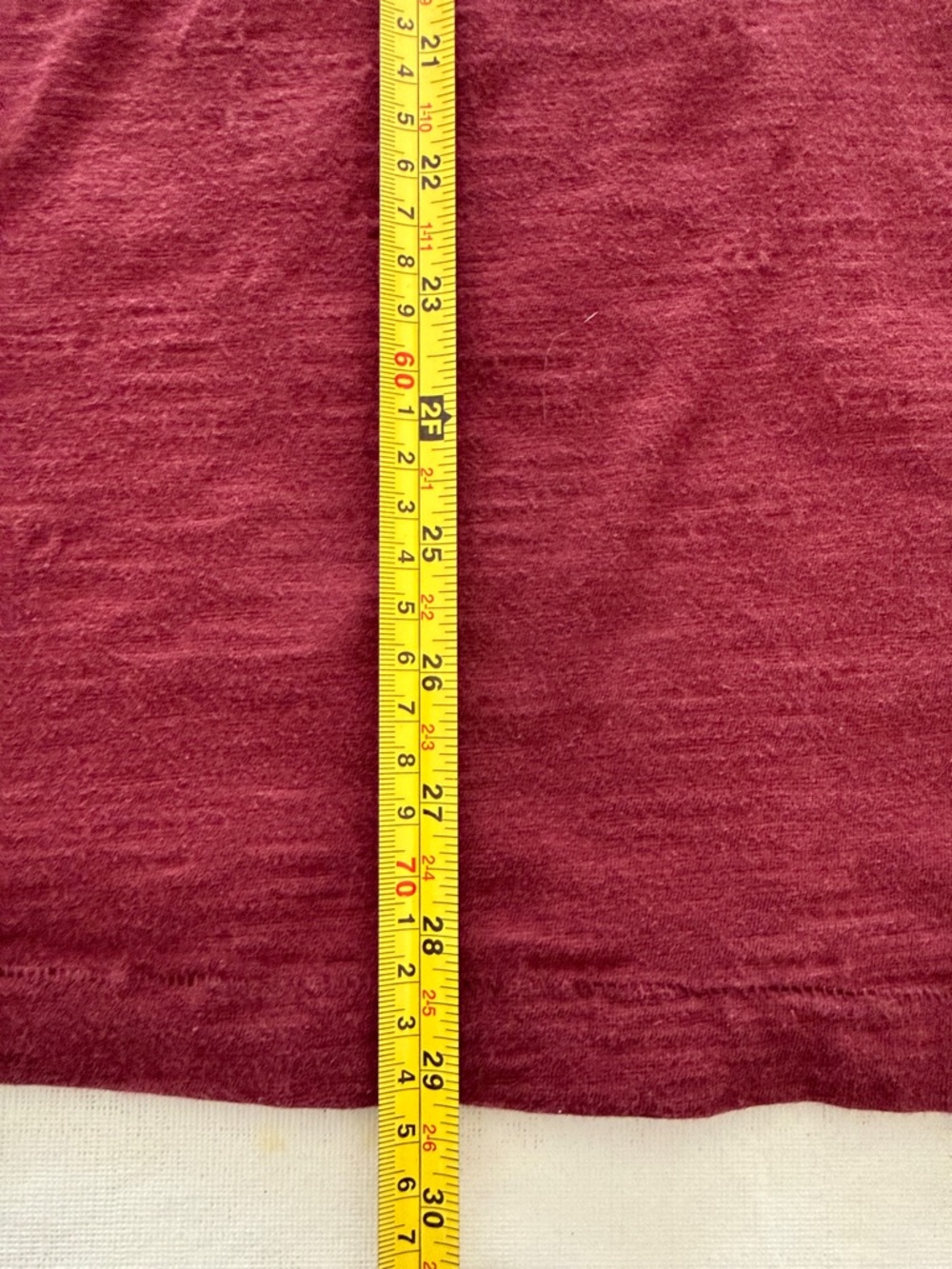 Sonoma Men's Burgundy Short-Sleeve Polo with Dual Chest Pockets Size L - Picture 8 of 10